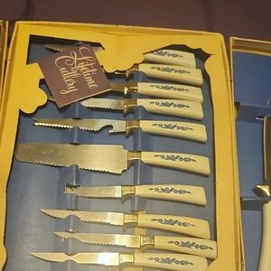 Sheffield 19-Piece Golden Prestige Cutlery Set